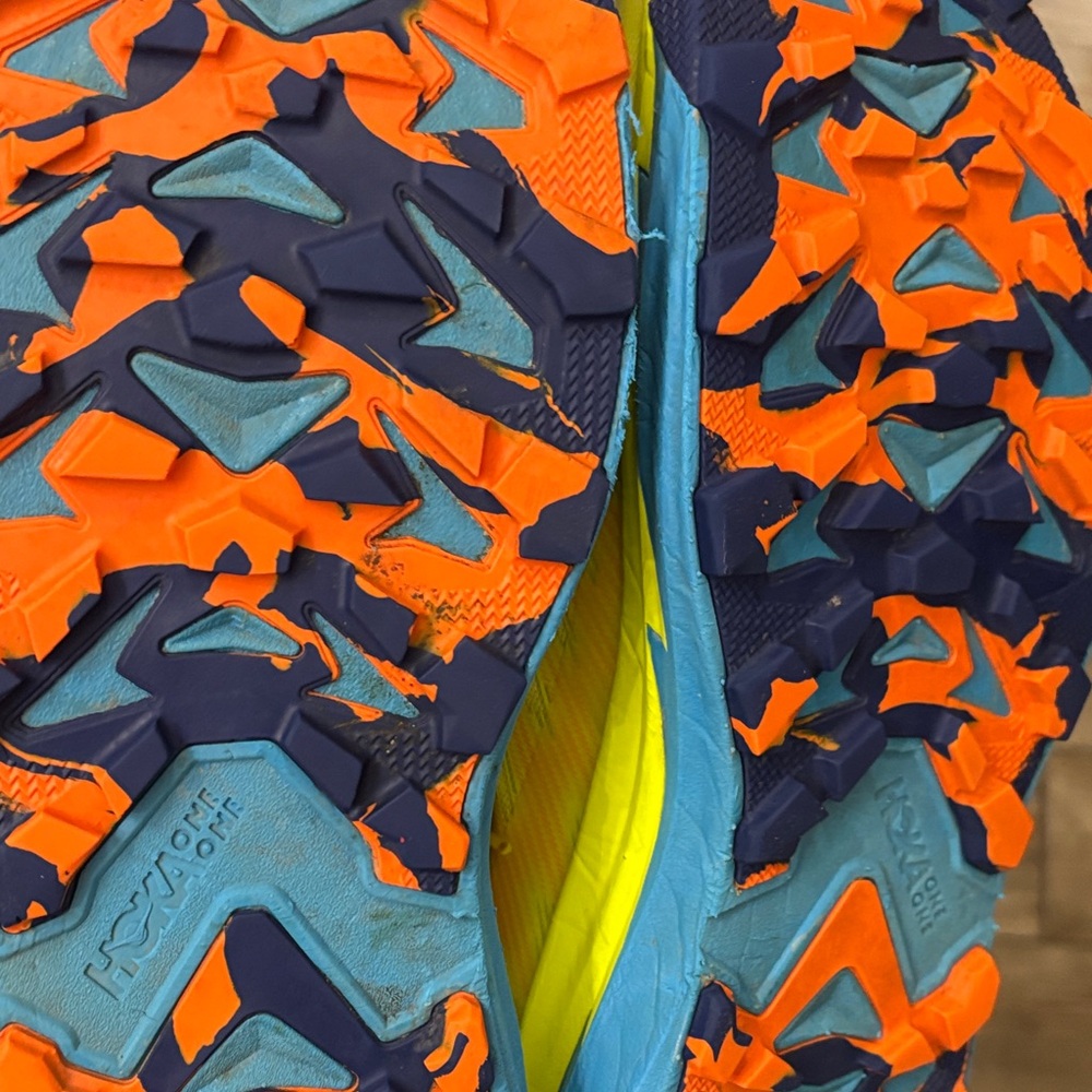 Hoka One One Men's Vibrant Yellow Athletic Shoes - Picture 3 of 8